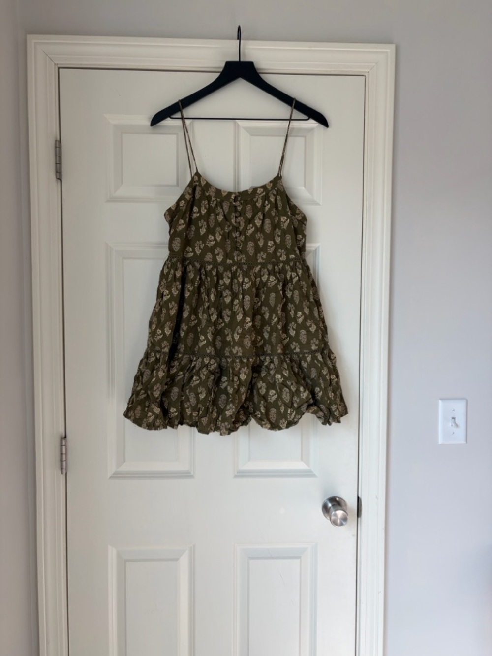 Urban Outfitters Olive Green Mini Dress